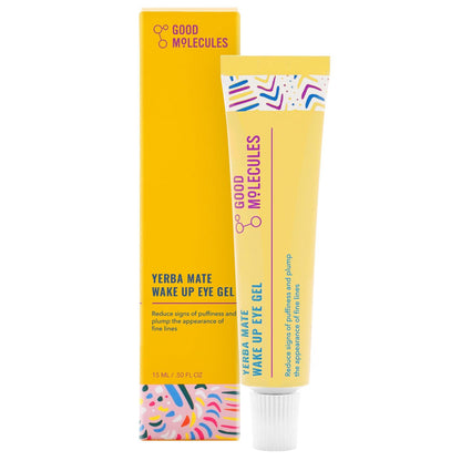 Good Molecules Good Molecules Yerba Mate Wake Up Eye Gel - Yerba Mate, Hyaluronic Acid And Caffeine To Hydrate, Minimize Puffiness And Swelling - Skincare For Face