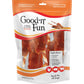 Good 'n' Fun Triple Flavor Wings 4oz, Long-Lasting Dog Chews Made with Chicken, Pork Hide & Beef Hide, All Dogs