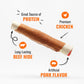 Good 'n' Fun Triple Flavor Rolls for Large Dogs 6 Count Long Lasting Chews with Beef Hide Chicken and Pork Flavor