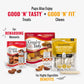 Good 'n' Fun Triple Flavor Wings 4oz, Long-Lasting Dog Chews Made with Chicken, Pork Hide & Beef Hide, All Dogs