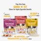 Good 'n' Fun Triple Flavor Rolls for Large Dogs 6 Count Long Lasting Chews with Beef Hide Chicken and Pork Flavor