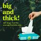 goodwipes Goodwipes Flushable Butt Wipes - Vitamin E And Aloe - Soft And Gentle Wet Wipe Dispenser, Septic And Sewer Safe - Largest Adult Toilet Towelettes - Shea-Coco, 180 Count (3 Packs) + 3 Individually Wrapped