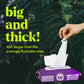 goodwipes Goodwipes Flushable Butt Wipes Made With Vitamin E And Aloe - Soft And Gentle Wet Wipe Dispenser For Home Use, Septic And Sewer Safe - Largest Adult Toilet Towelettes - Lavender, 360 Count (6 Packs)