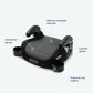 Graco TurboBooster 2.0 Backless Booster Car Seat, Denton,