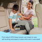 Graco TurboBooster LX Backless Booster With Affix Latch | Backless Booster Seat For Big Kids Transitioning To Vehicle Seat Belt, Montgomery,