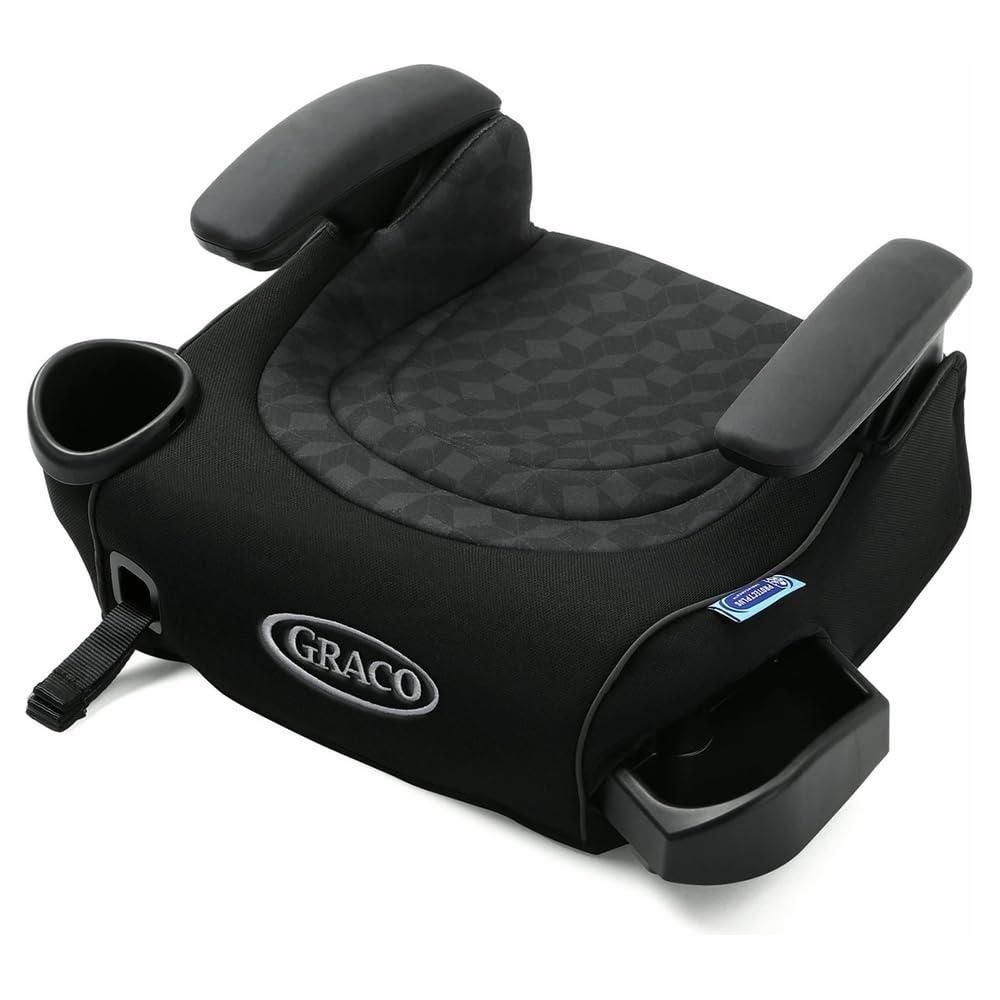 Graco TurboBooster LX Backless Booster With Affix Latch | Backless Booster Seat For Big Kids Transitioning To Vehicle Seat Belt, Montgomery,