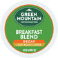 Green Mountain Coffee Roasters Green Mountain Coffee Roasters Decaf Breakfast Blend , Single-Serve Keurig K-Cup Pods, Light Roast Coffee, 32 Count