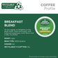 Green Mountain Coffee Roasters Breakfast Blend, Keurig Single Serve K-Cup Pods, Light Roast, 32 Count