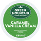 Green Mountain Coffee Roasters Caramel Vanilla Cream, Single Serve Keurig K-Cup Pods, Flavored Light Roast Coffee, 32-Count