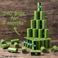 Greener Walker Dog Waste Bags 540 Count Thick Leak Proof Green Poop Bags Extra Strong for Pet Cleanup Refill Rolls