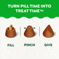 Greenies Pill Pockets Cat Treats Chicken Flavor 1.6 oz 45 Count Soft Treats for Giving Medication