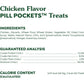 Greenies Pill Pockets Cat Treats Chicken Flavor 1.6 oz 45 Count Soft Treats for Giving Medication