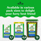 Greenies Smartbites Indoor Cat Treats 16 oz Tub Tuna Flavor with Fiber Support for Hairball Control