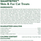 Greenies Feline SmartBites Salmon Flavor Cat Treats for Skin and Fur Health 16 oz Tub