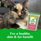 Greenies Feline SmartBites Salmon Flavor Cat Treats for Skin and Fur Health 16 oz Tub
