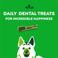 Greenies Large Dog Dental Treats 54 oz 34 Count Vet Recommended Daily Chews for Oral Health and Fresh Breath