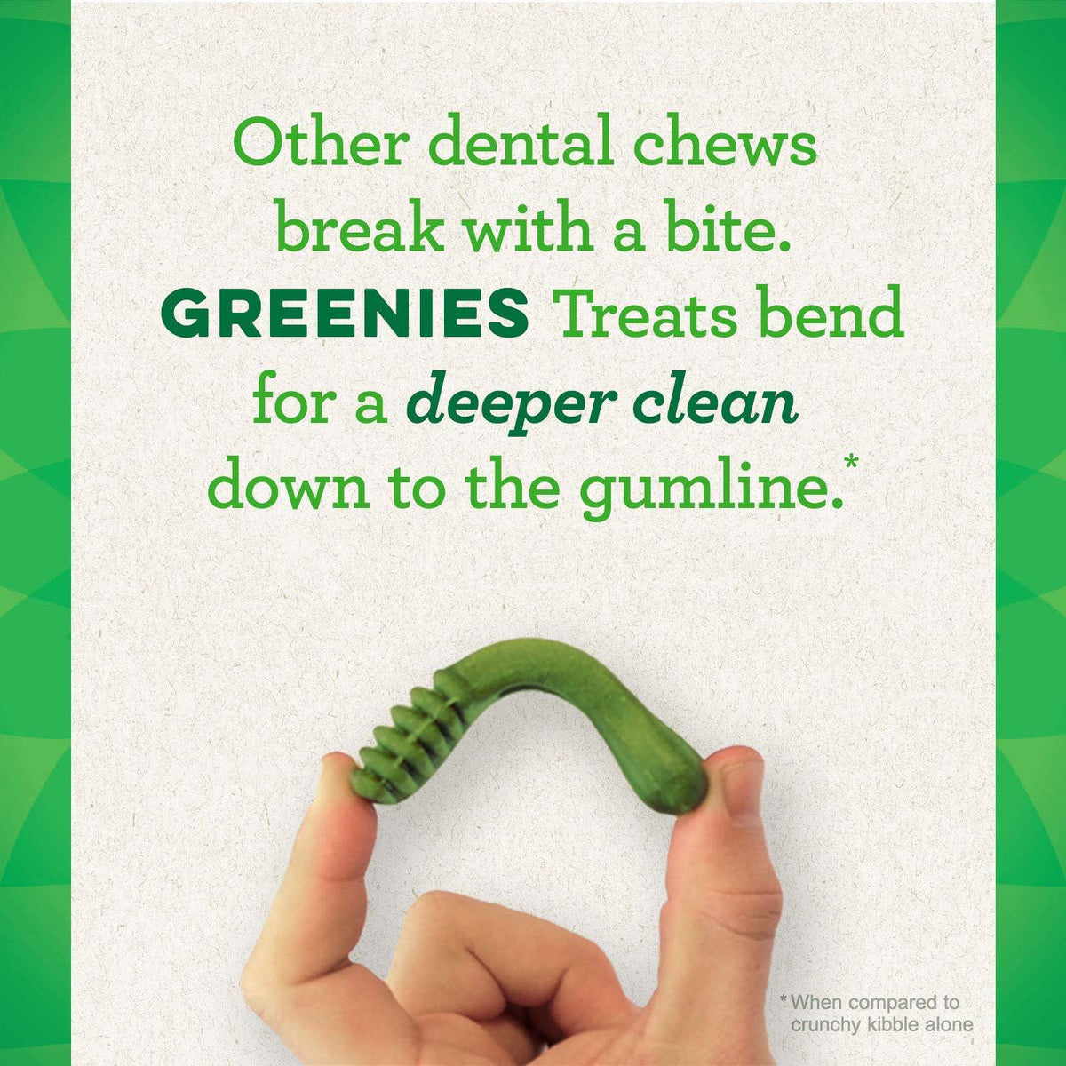 Greenies Original Petite Natural Dental Care Dog Treats, 36 Oz. Pack (60 Treats),