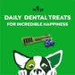 Greenies Petite Dental Dog Treats Blueberry Flavor 12 oz Pack 20 Treats for Oral Health