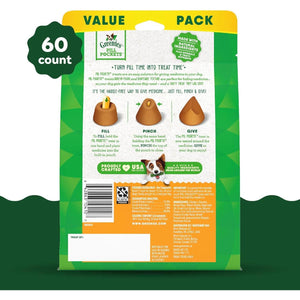 Greenies Pill Pockets Dog Treats Chicken Flavor Large Size 15.8 oz Pouch 60 Ct
