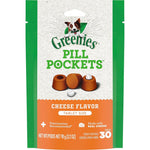 Greenies Pill Pockets For Dogs Tablet Size Natural Soft Dog Treats, Cheese Flavor, 3.2 Oz. (Pack Of 6),