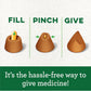 Greenies Pill Pockets For Dogs Tablet Size Natural Soft Dog Treats, Cheese Flavor, 3.2 Oz. (Pack Of 6),