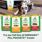 Greenies Pill Pockets Dog Treats Chicken Flavor Large Size 15.8 oz Pouch 60 Ct