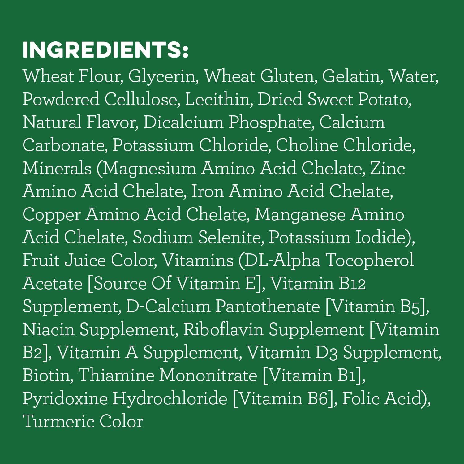 Greenies Regular Natural Dog Dental Treats, Sweet Potato Flavor, 36 Oz. Pack (36 Treats),