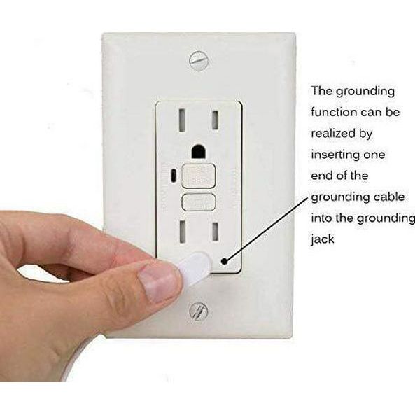 Grounding Sheet With Grounding Cord - Materials Organic Cotton And Silver Fiber Natural Wellness (27 * 52 Inch),752777914713