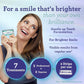GuruNanda Teeth Whitening Strips, 7-Day Treatment, Non-Slip Dry Strip Technology, Brighter Smile, Lemon-Lavender Flavor