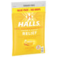 HALLS Relief Honey Lemon Sugar Free Cough Drops, Value Pack, 180 Drops,