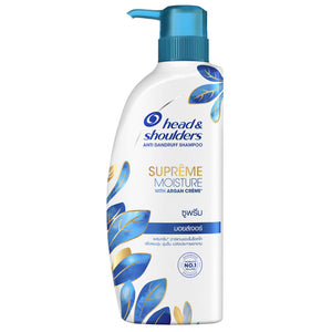 Head & Shoulders Supreme Moisture Argan Creme Anti-Dandruff Shampoo 480ml,4902430752701,