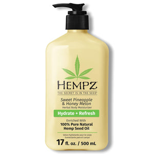 Hempz HEMPZ Body Lotion - Sweet Pineapple And Honey Melon - Daily Moisturizing Cream - 17oz