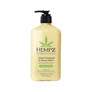 Hempz HEMPZ Body Lotion - Sweet Pineapple And Honey Melon - Daily Moisturizing Cream - 17oz