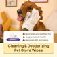 HICC Pet Bathing Wipes for Dogs & Cats, Coconut Oil Grooming Wipes, Hypoallergenic, Daily Use