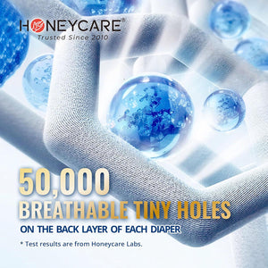 Honey Care All Absorb Male Dog Wraps 50 Count Small Disposable Puppy Diapers Leak Protection