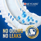 Honey Care All Absorb Male Dog Wraps 50 Count Small Disposable Puppy Diapers Leak Protection