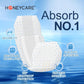 Honey Care All-Absorb Male Dog Wraps, Extra Small, Leak-Proof, 50 Ct, Disposable Male Diapers for Dogs