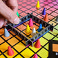 HUES And CUES - Vibrant Color Guessing Board Game For 3-10 Players Ages 8+, Connect Clues And Guess From 480 Color Squares,