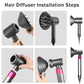 Hair Diffuser Attachment Nozzles For Dyson Supersonic Hair Dryer HD01 HD02 HD03 HD04 HD08 HD15 Tools Accessaries Parts, Black,