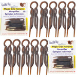 Hair Pins - Plastic, U-shaped Magic Grip Hairpins, Strong Durable Pins For Fine, Thick And Long Hair, Hair Styling Accessories, Set Of 20 (Tortoise Shell),