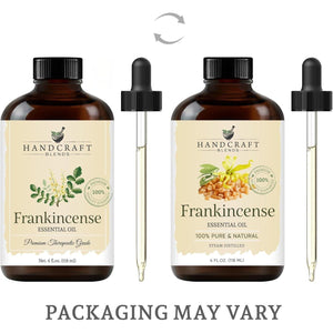 Handcraft Blends Frankincense Essential Oil, 100% Pure & Natural, 4oz, Premium Grade for Diffuser & Aromatherapy
