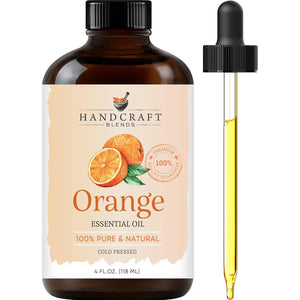 Handcraft Blends Handcraft Blends Orange Essential Oil - Huge 4 Fl Oz - 100% Pure And Natural - Premium Grade Essential Oil For Diffuser And Aromatherapy