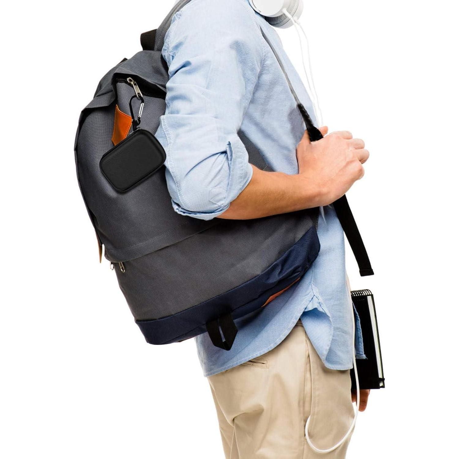 Hard Case Compatible With SanDisk 500GB/ 1TB/ 2TB/ 4TB Extreme Portable SSD - Up To 1050MB/s - USB-C, USB 3.2 Gen 2 - External For Solid State Drive. Carrying Travel Holder For USB Cables (Box Only),