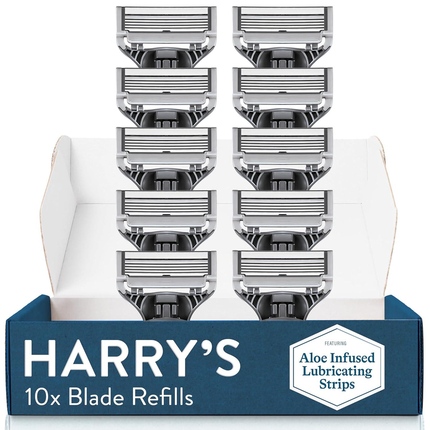 Harry's Harry's Razor Blades For Men - 10 Count - Premium Razor Blade Refill Cartridges