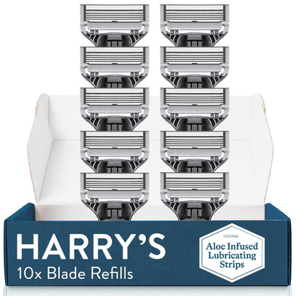 Harry's Harry's Razor Blades For Men - 10 Count - Premium Razor Blade Refill Cartridges