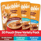 Hartz Delectables Stew Lickable Wet Cat Treats Adult and Senior Cats Variety 30 Ct