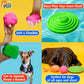 Hartz DuraPlay Ball Squeaky Latex Dog Toy Medium Size Pack of 3 Durable Soft Chew Balls for Dogs