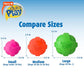 Hartz DuraPlay Ball Squeaky Latex Dog Toy Medium Size Pack of 3 Durable Soft Chew Balls for Dogs