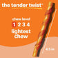 Hartz Oinkies Tender Twists with Real Chicken Breast 18 Count Rawhide Free Highly Digestible Dog Chews