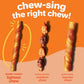 Hartz Oinkies Tender Twists Chicken Breast Dog Treats Rawhide Free 36 Count Digestible Chews
